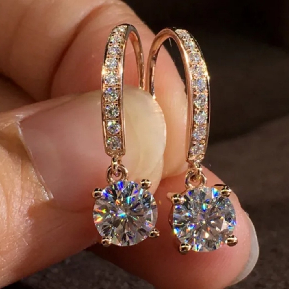 Beautiful fashion jewelry earrings